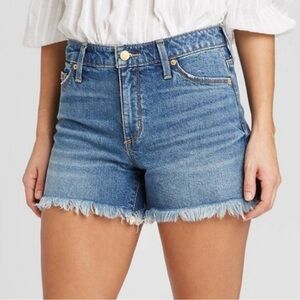 Universal Thread High Rise Shortie Jean Shorts